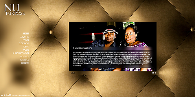Nu Purpose Duo Singing Group